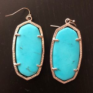 Kendra Scott Danielle Earrings - Turquoise